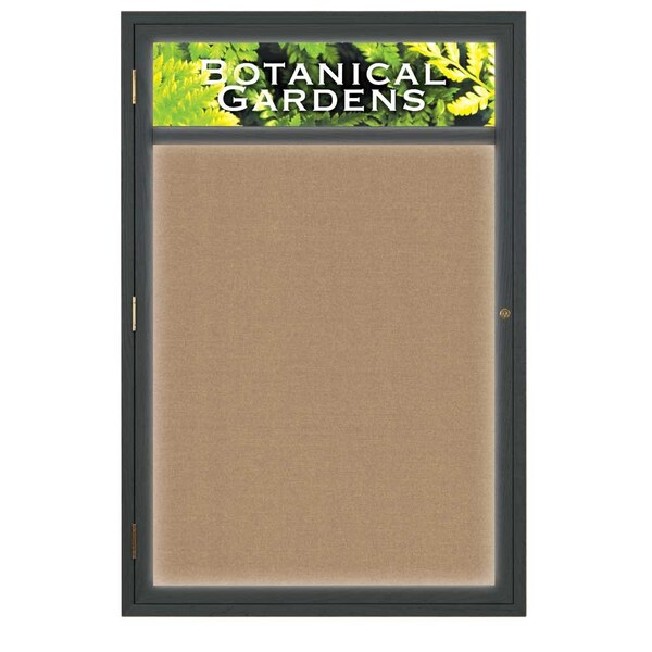 Open Faced Traditional Rounded Corkboard